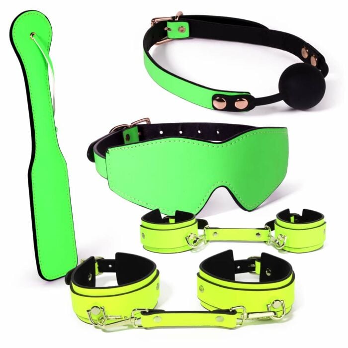 Uberkinky Glow in the Dark Bondage Set